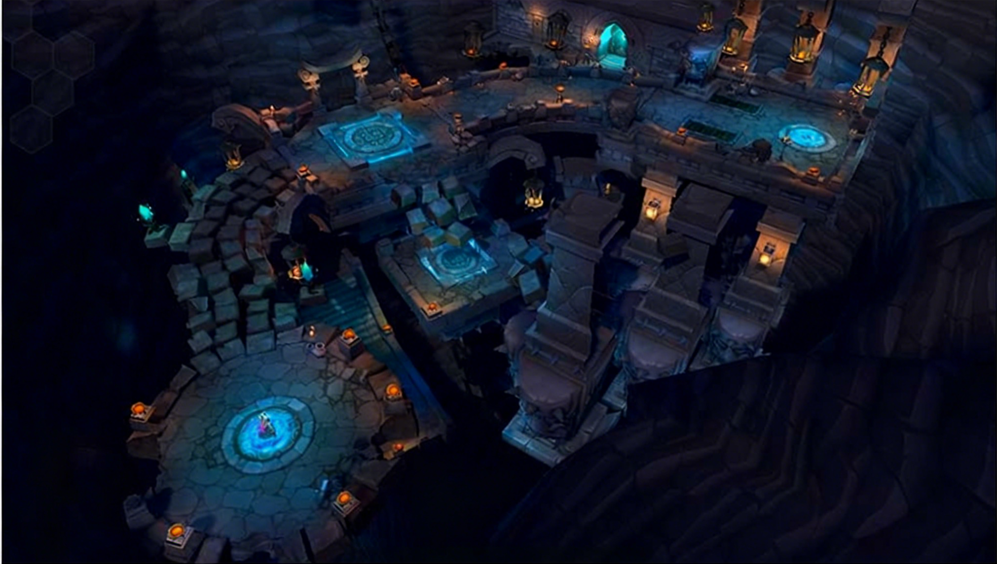 游戏遗迹场景3D 建模贴图